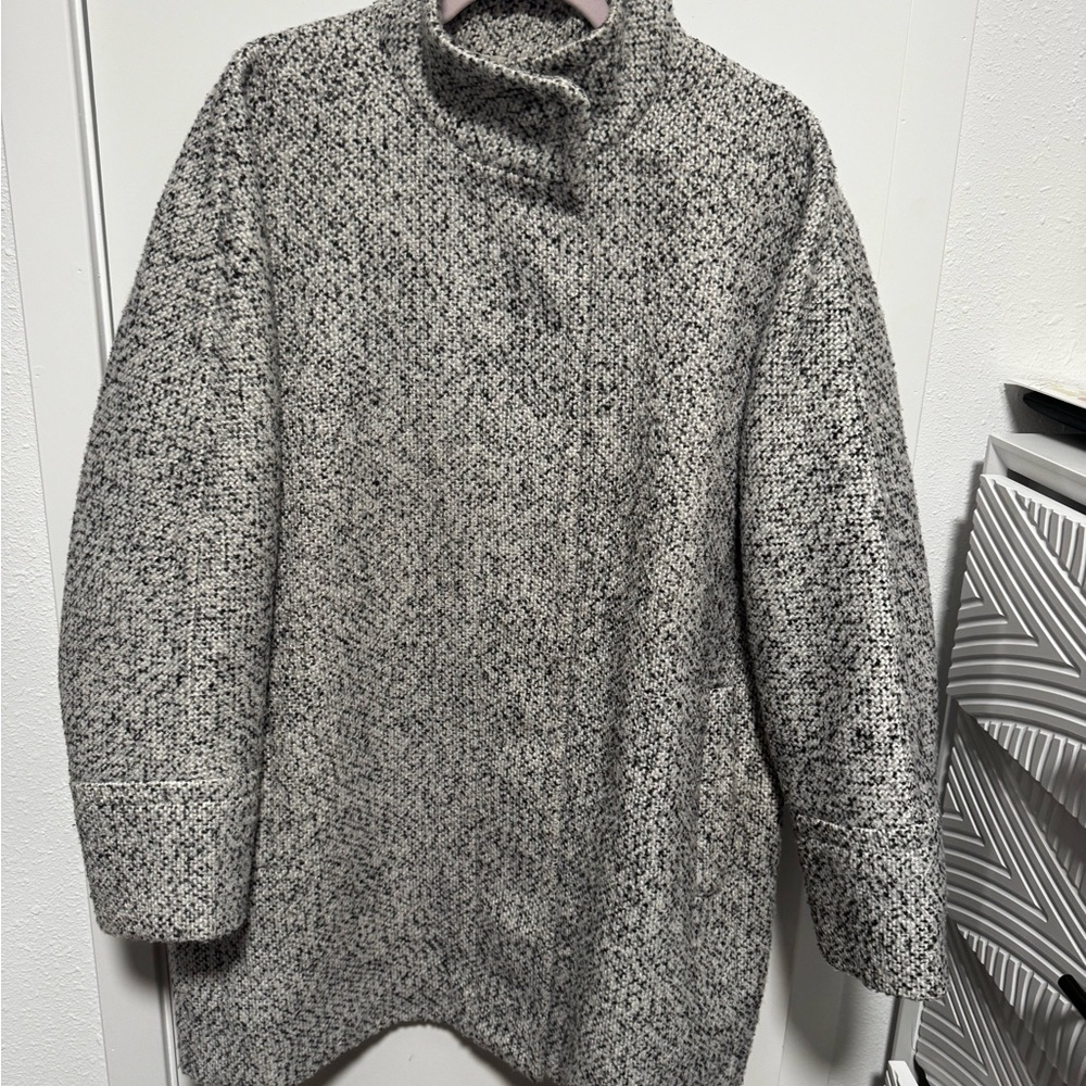 Women's Gray pea coat